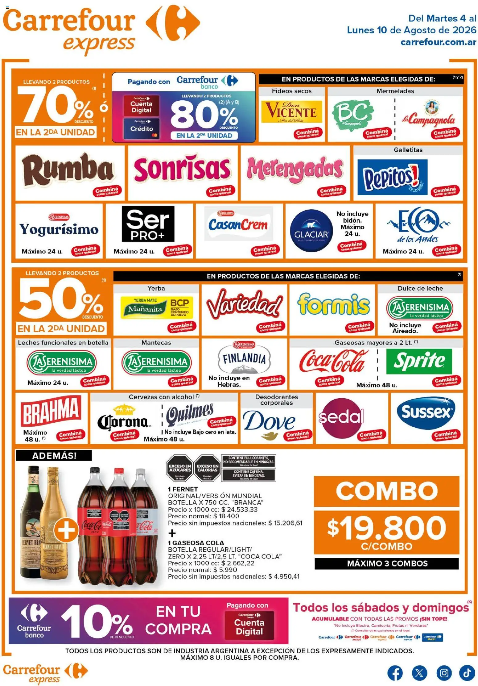 Carrefour Express Folleto │ válido desde el 04/08/2026 | Página: 2
