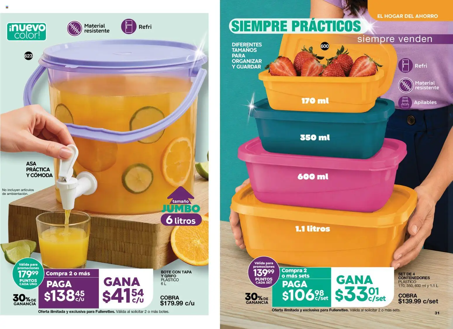 Nuevas ofertas de Fuller válidas en toda la República Mexicana desde el 14/10/2026. ¡Encuentra las mejores ofertas en Fuller Gana Más 14 2026! | Página: 16