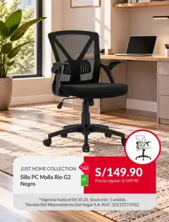 Vista previa de folleto Sodimac catálogo de la Sodimac válido desde 28/09/2026 | Página: 8 | Productos: Silla, PC