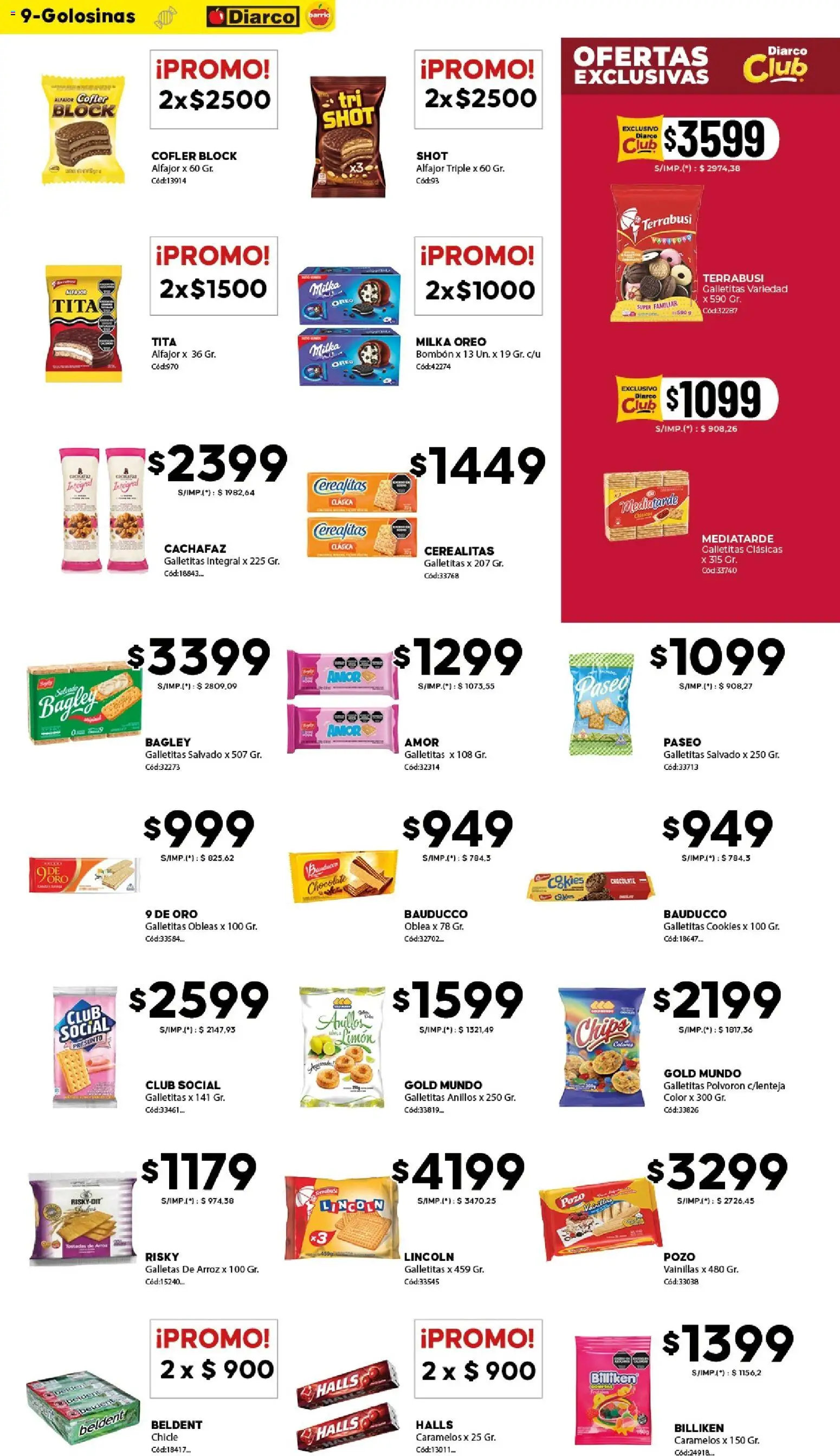 Diarco - Ofertas Diarco Barrio │ válido desde el 04.05.2026 | Página: 9