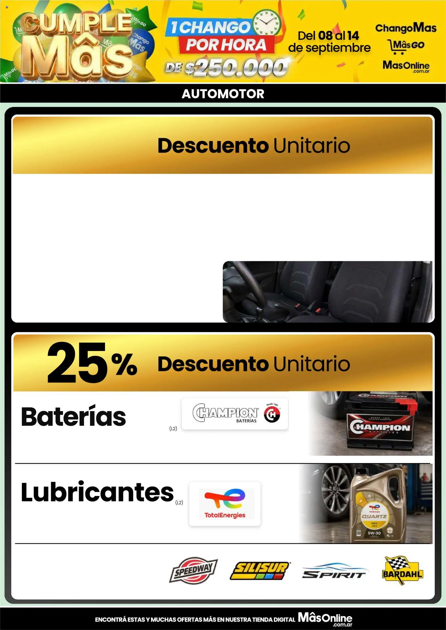 Changomas Ofertas │ válido desde el 08/09/2026 | Página: 12