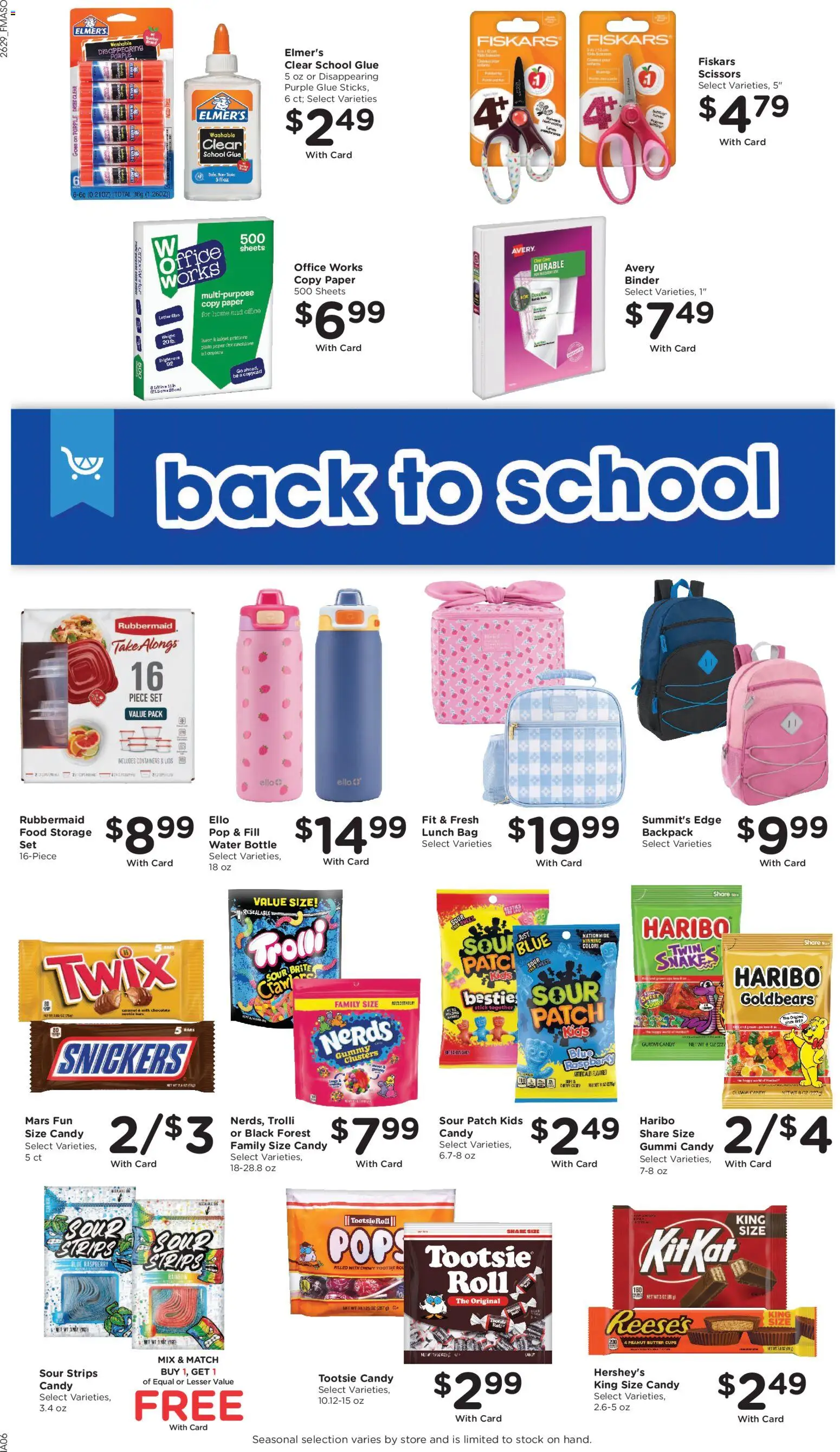 Fred Meyer Weekly Ad - valid from 08/19/2026 | Page: 13 | Products: Candy, Peanut butter, Raspberry, Bag