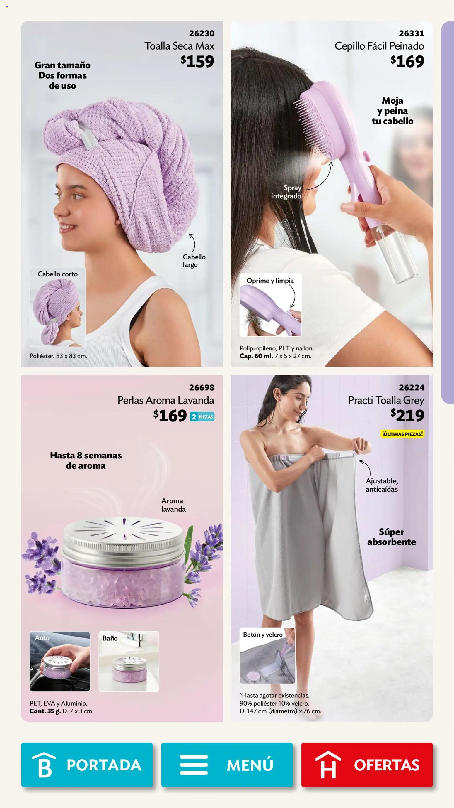 Nuevas ofertas de Betterware válidas en toda la República Mexicana desde el 28/09/2026. ¡Encuentra las mejores ofertas en Betterware campaña 10 2026! | Página: 57