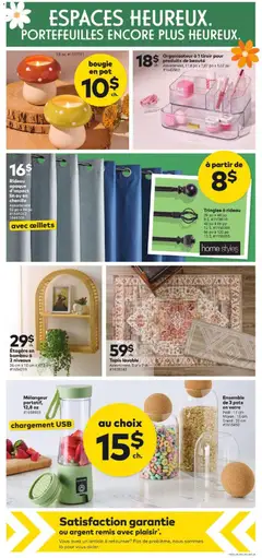 Preview of Ensemble de 3 pots en verre, Petit: 11 cm Moyen: 15 cm Grand: 20 cm #1615452 from shop Giant Tiger valid from 20.05.2026 | Page: 10 | Products: Shelf