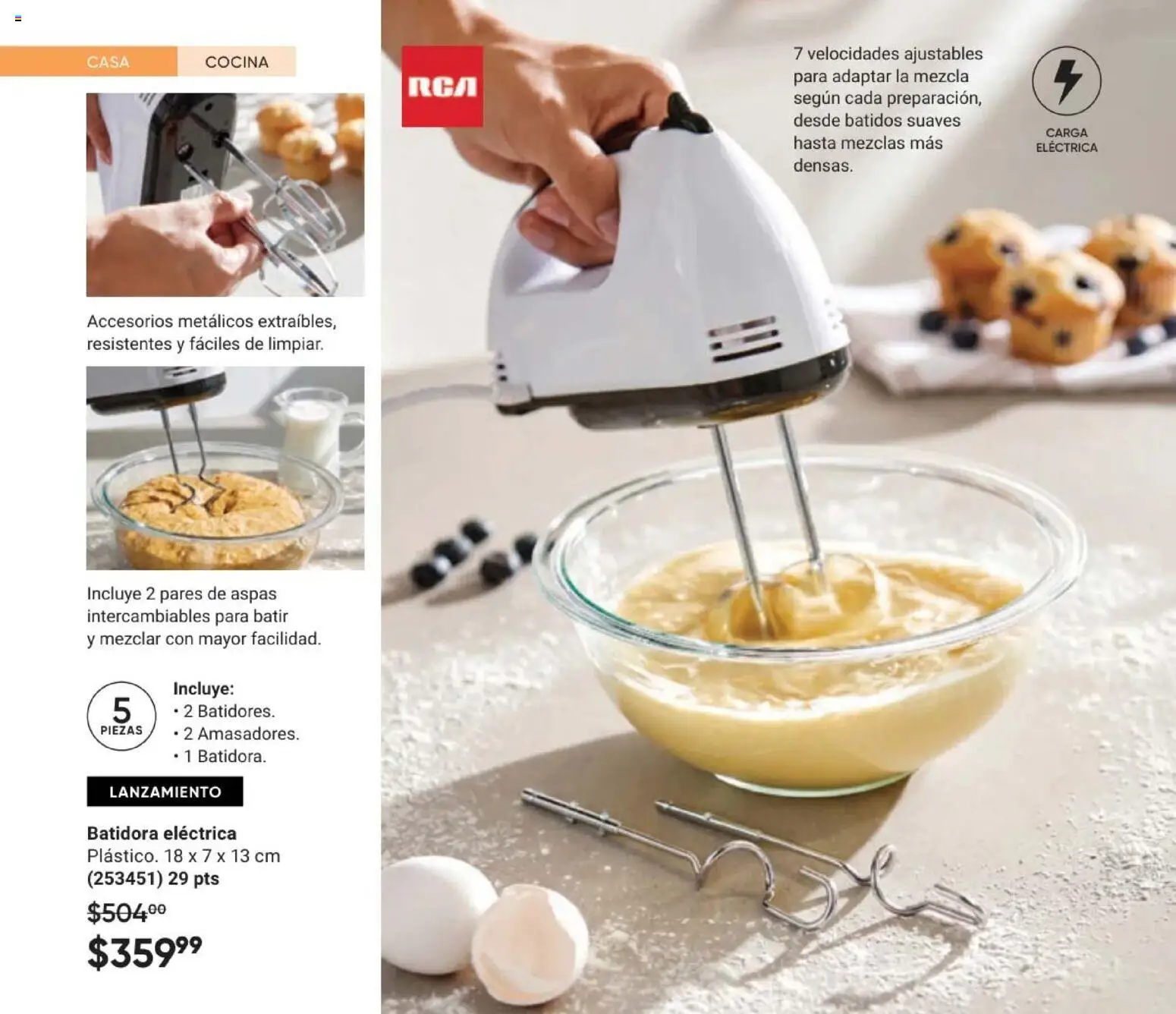 Nuevas ofertas de AVON válidas en toda la República Mexicana desde el 11/09/2026. ¡Encuentra las mejores ofertas en AVON Casa & Estilo 14 2026! | Página: 66 | Productos: Cocina, Batidora