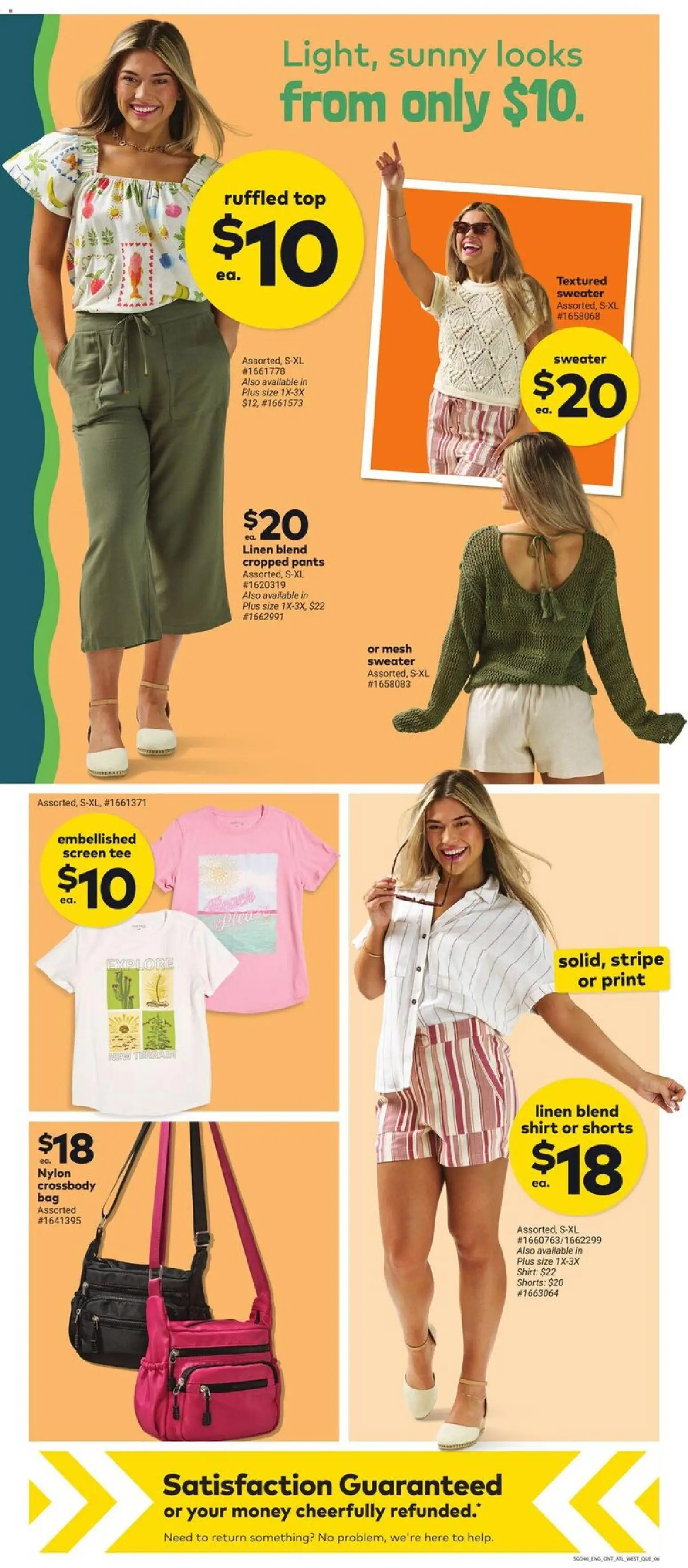 Giant Tiger flyer valid from 06.05.2026 | Page: 8 | Products: Bag, Shirt, Pants, Shorts