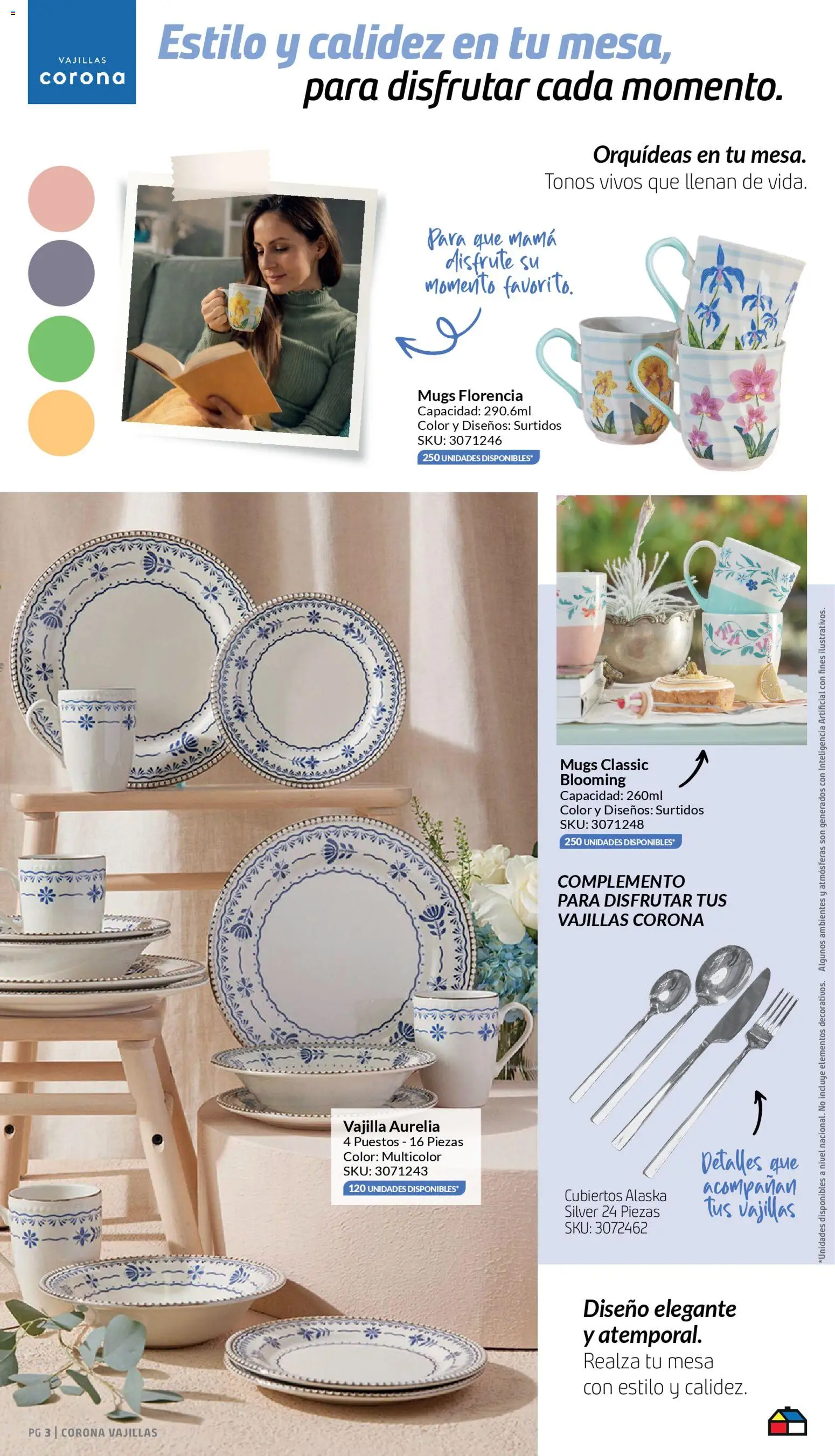 Homecenter revista - valida desde el 20.04.2026 | Página: 3 | Productos: Mesa