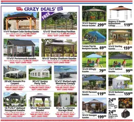 Preview of Ocean State Job Lot weekly ads valid from 21.05.2026 | Page: 14 | Products: Tent, Backpack
