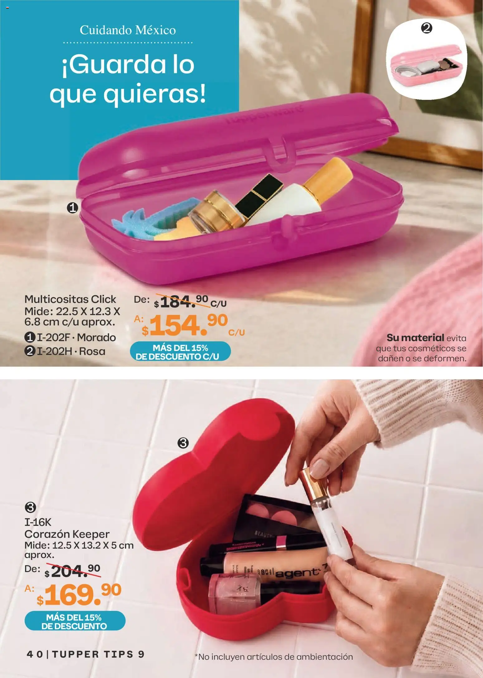 Nuevas ofertas de Tupperware válidas en toda la República Mexicana desde el 10/08/2026. ¡Encuentra las mejores ofertas en Tupperware catálogo! | Página: 40 | Productos: Tupper