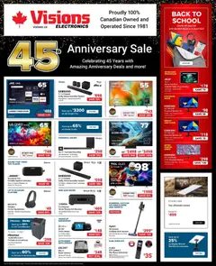 Preview of Visions weekly flyer / circulaire from shop Visions valid from Aug 14, 2026