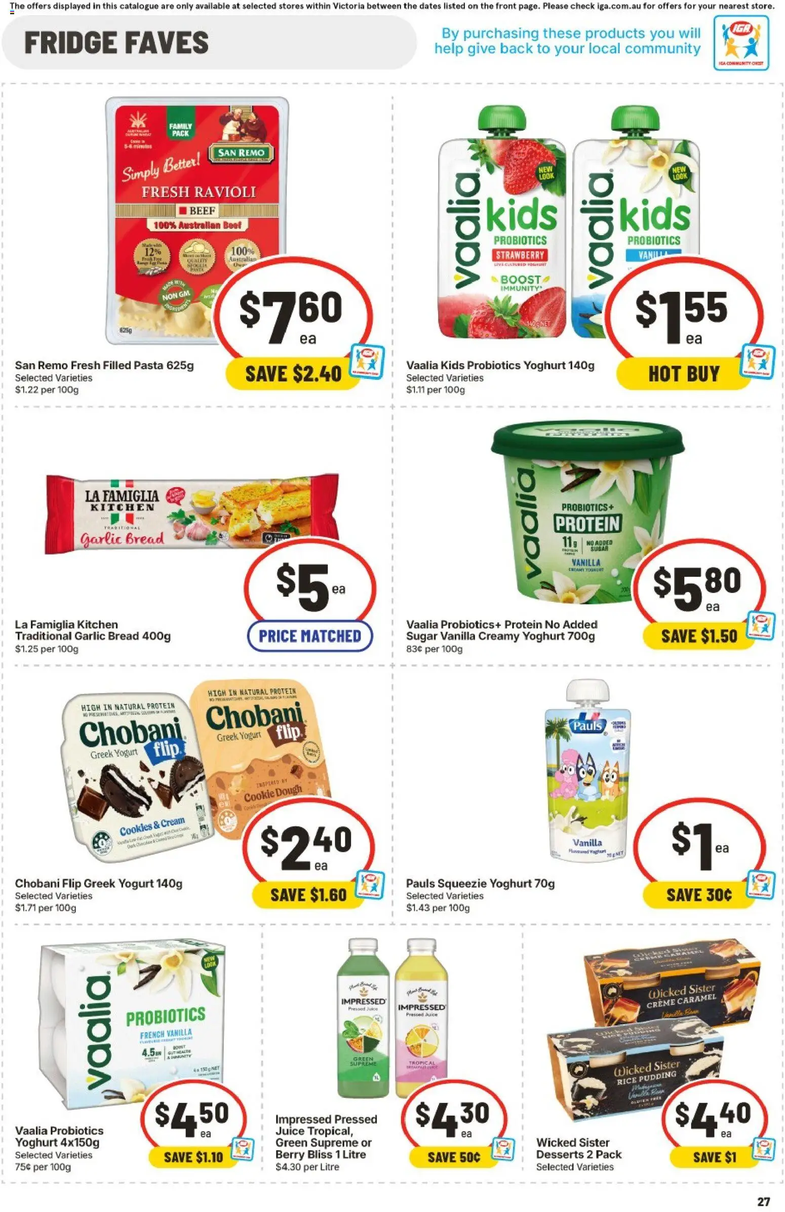 IGA catalogue - valid from 10.06.2026 | Page: 25 | Products: Rice, Beef, Pasta, Pudding