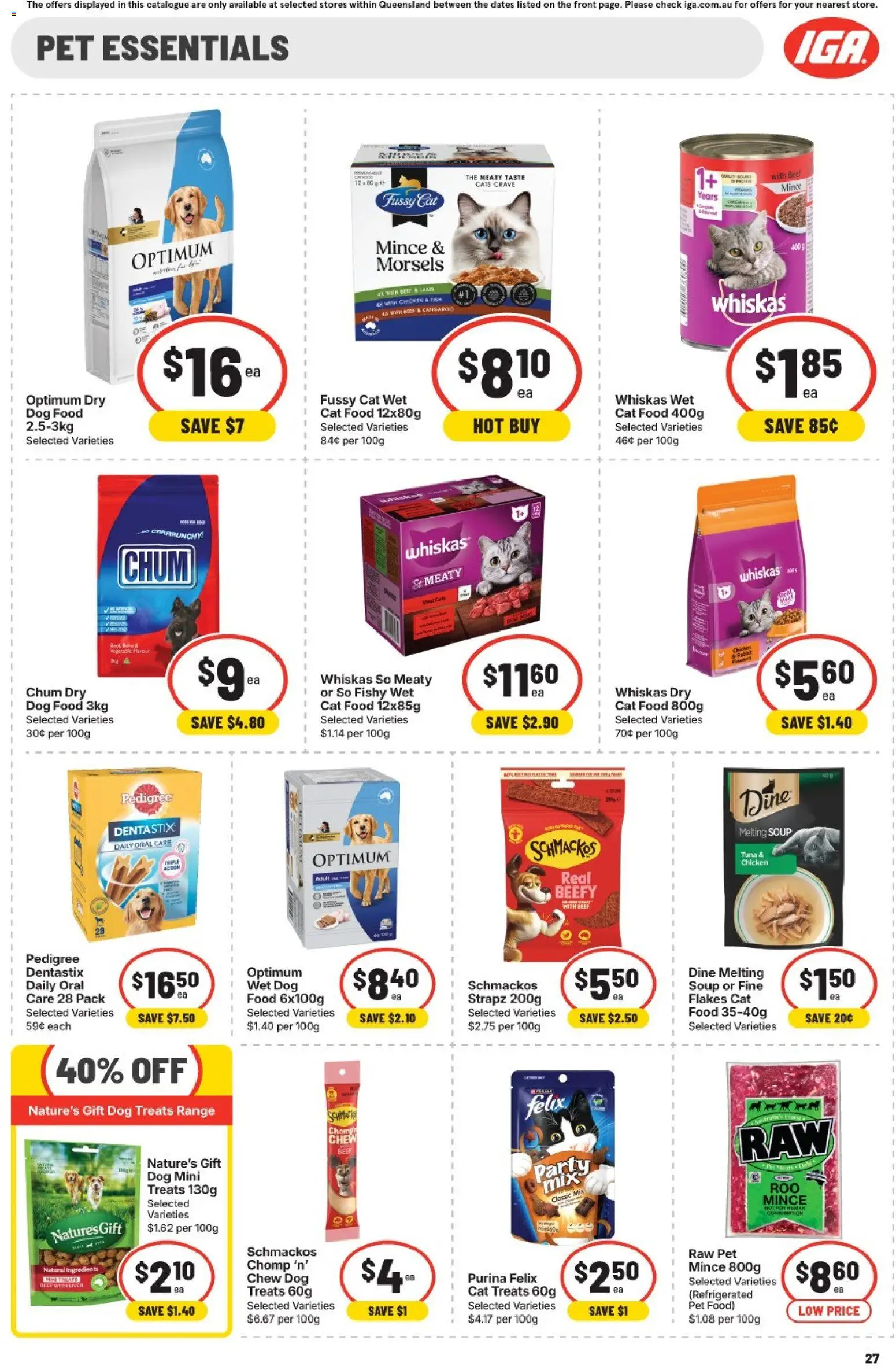 IGA catalogue - valid from 15/07/2026 | Page: 27 | Products: Cheese, Pizza, Fish, Garlic