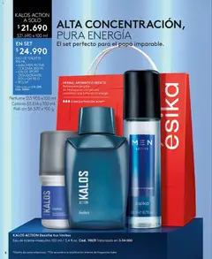Catálogo Ésika Campaña x válido desde el 29.04.2026 | Página: 8 | Productos: Bolsa, Perfume, Eau de toilette, Desodorante