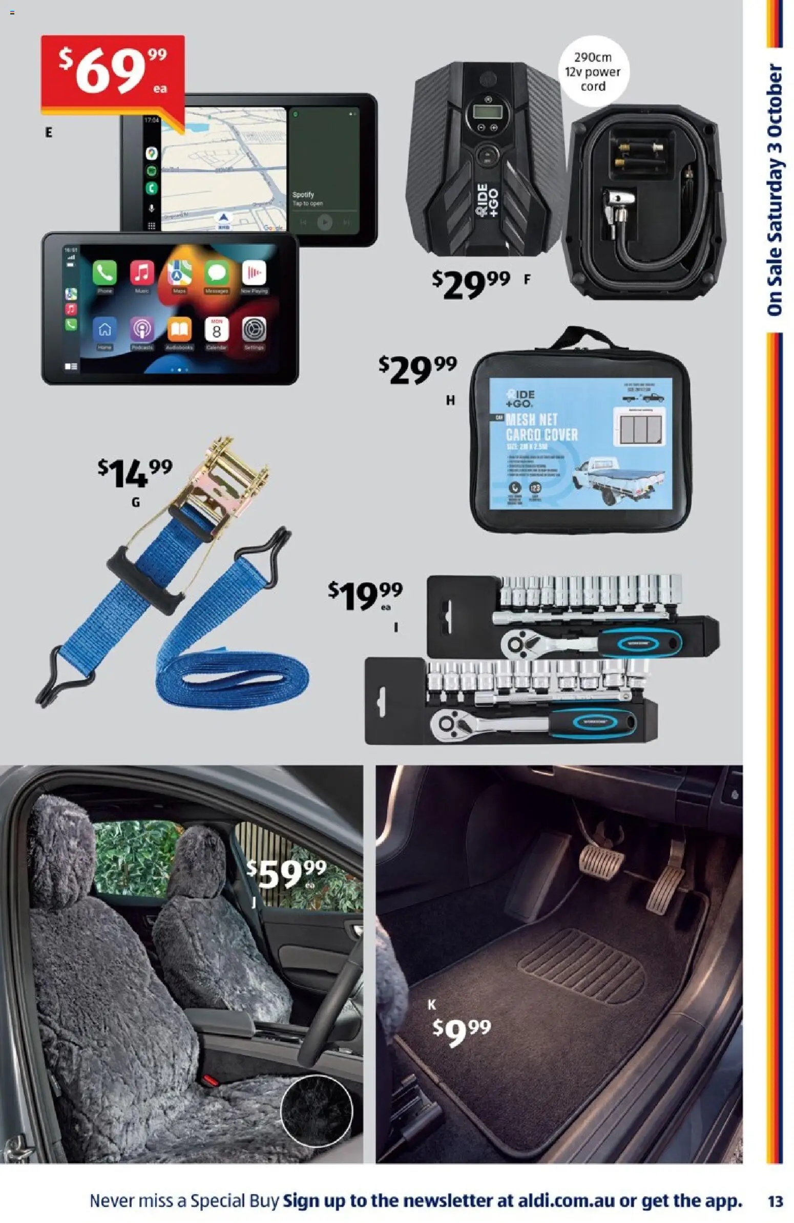 Aldi catalogue - valid from 22/09/2026 | Page: 13 | Products: Compressor, Air compressor, Digital, Portable