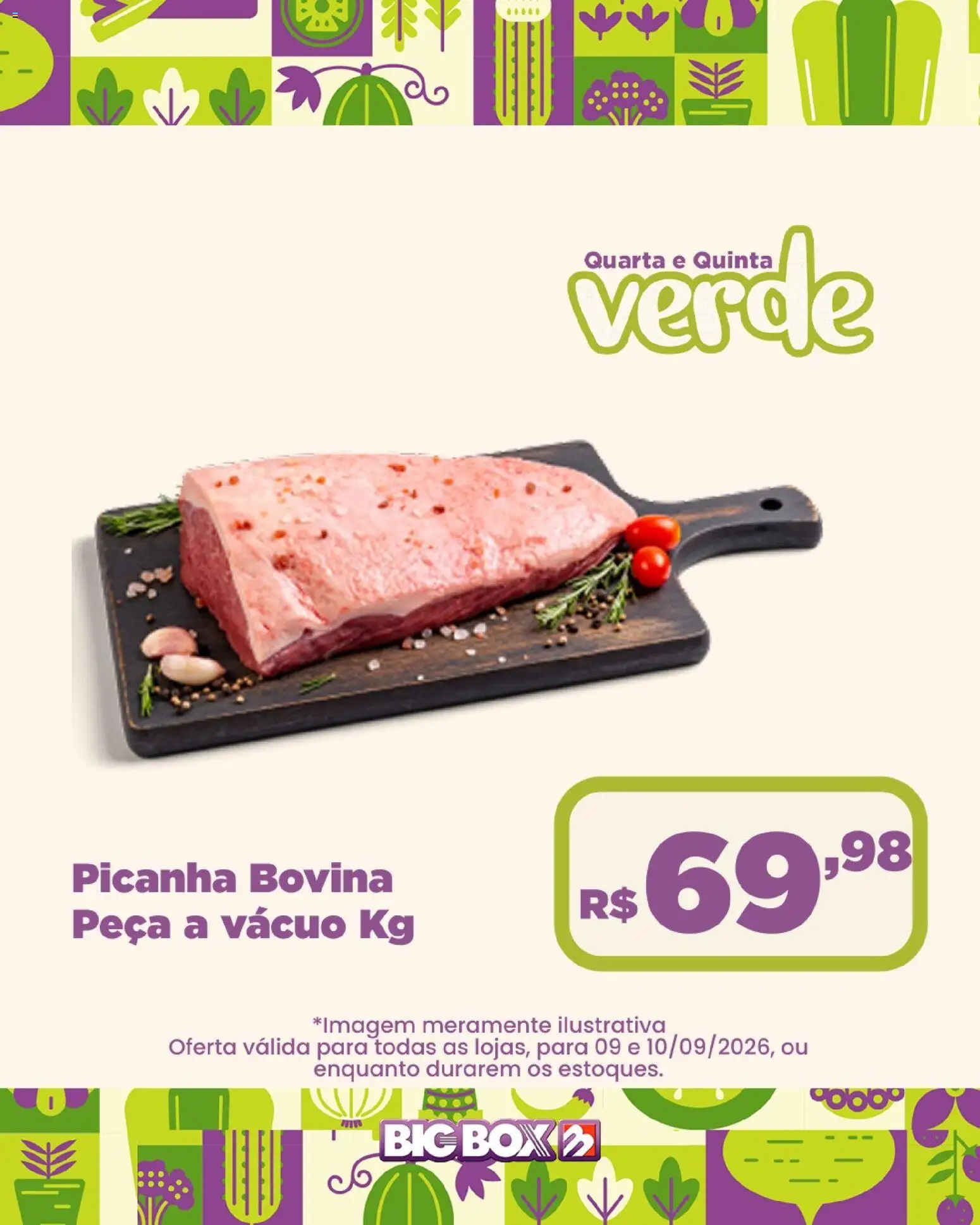 Big Box Folheto - válido de 09/09/2026 | Página: 19 | Produtos: Picanha