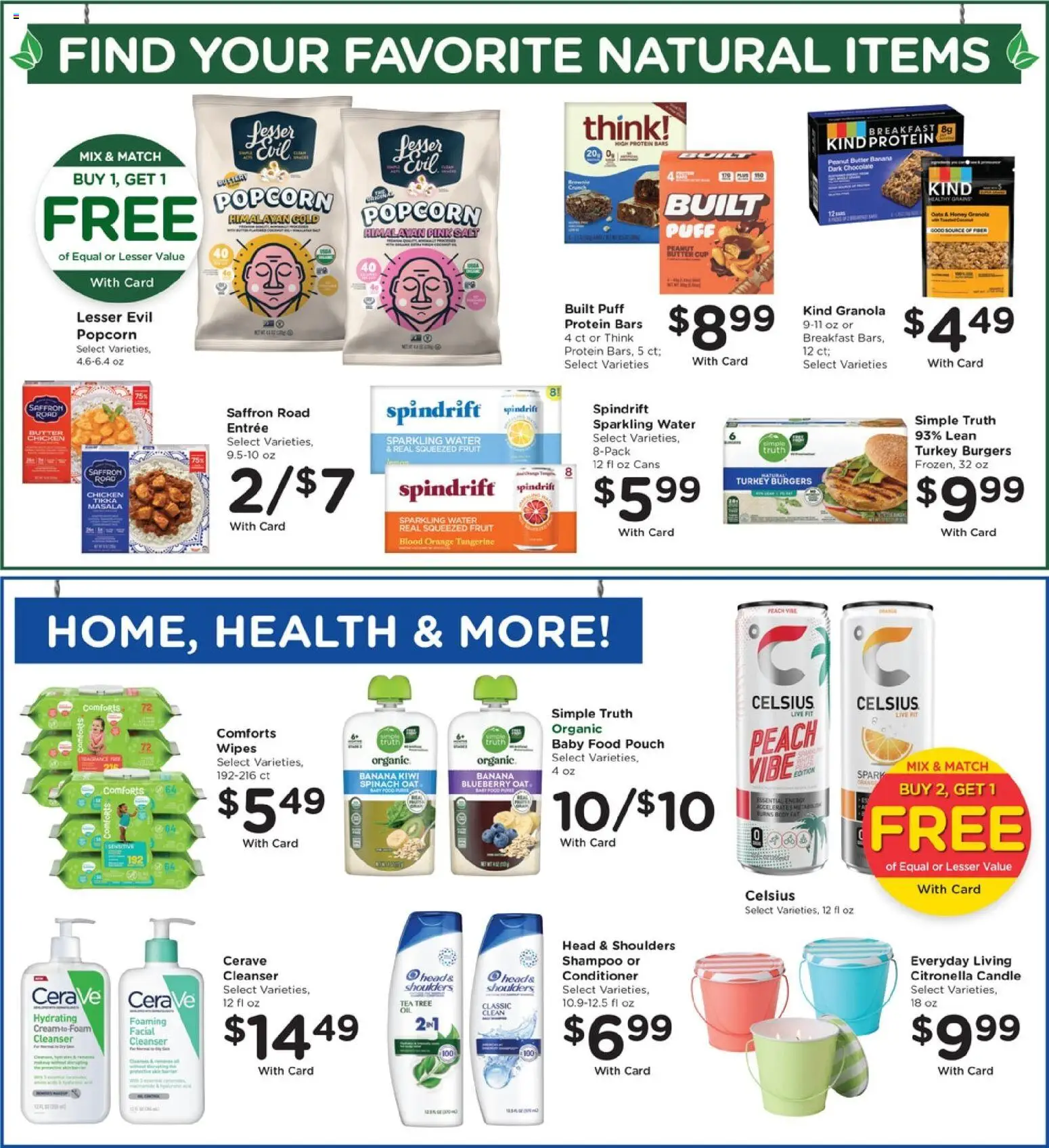Pick ‘n Save Weekly Ad - valid from 03.06.2026 | Page: 9 | Products: Shampoo, Conditioner, Tea, Water