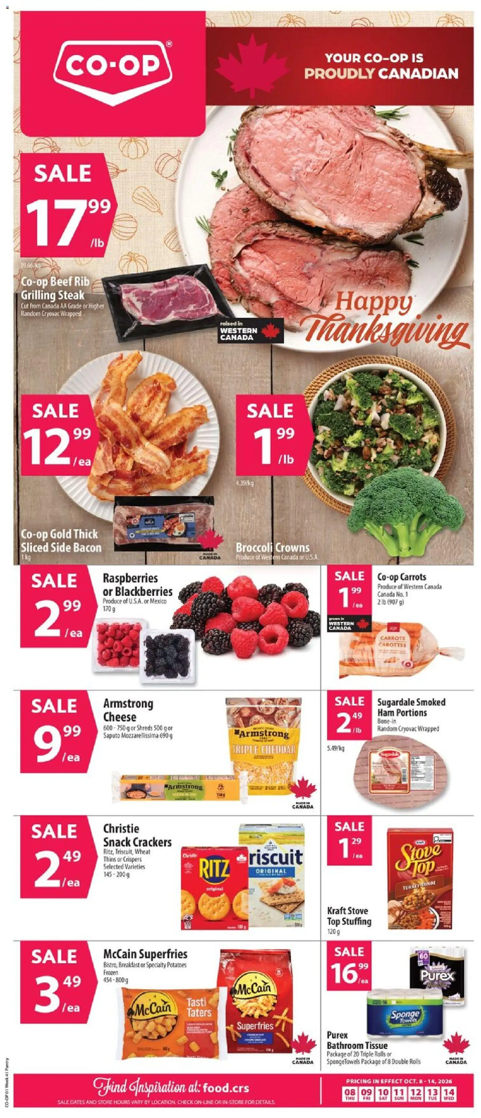 Co-op Food flyer valid from Oct 8, 2026 | Page: 1