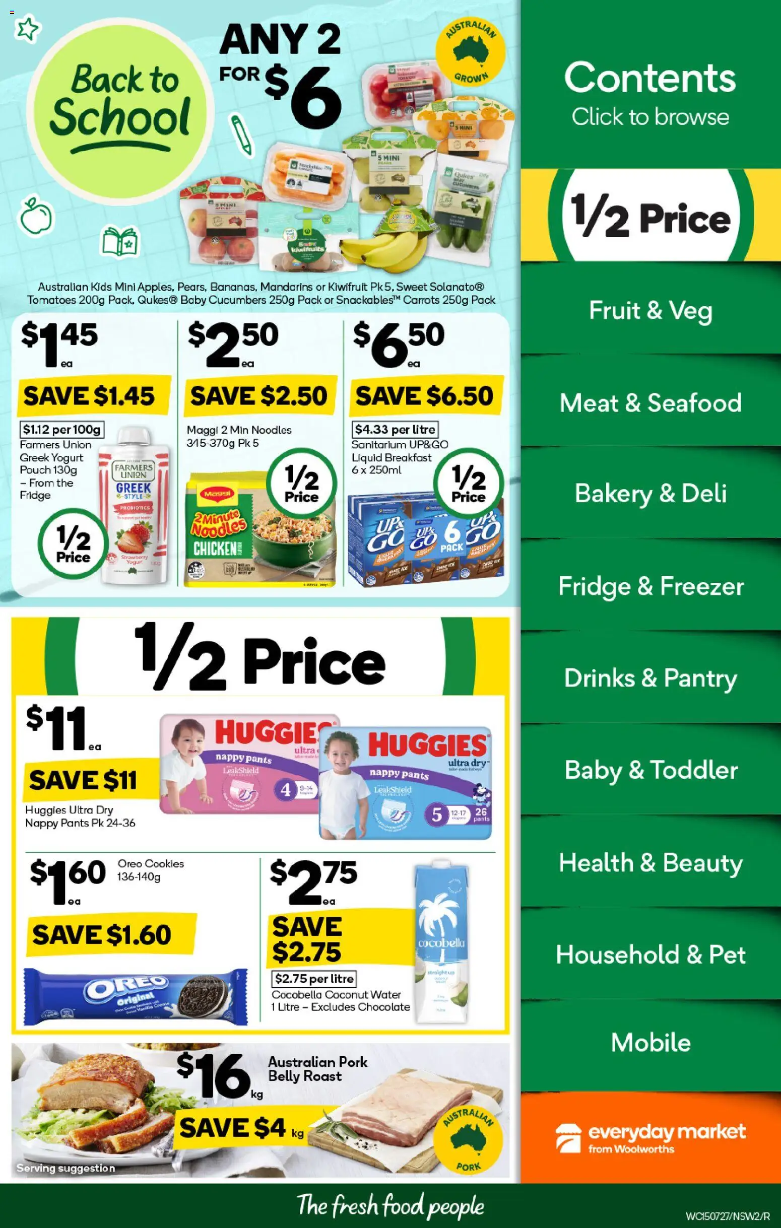 Woolworths catalogue - valid from 15/07/2026 | Page: 2 | Products: Drinks, Chickens, Roast, Mobile