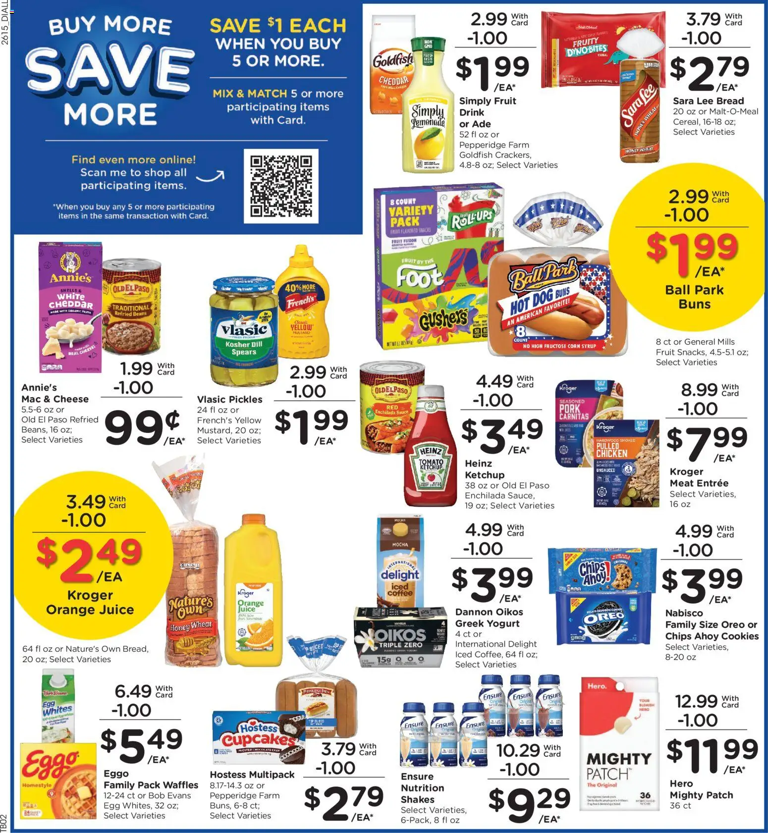 Dillons Weekly Ad - KS - valid from 13.05.2026 | Page: 4 | Products: Corn, Cheese, Dill, UPS