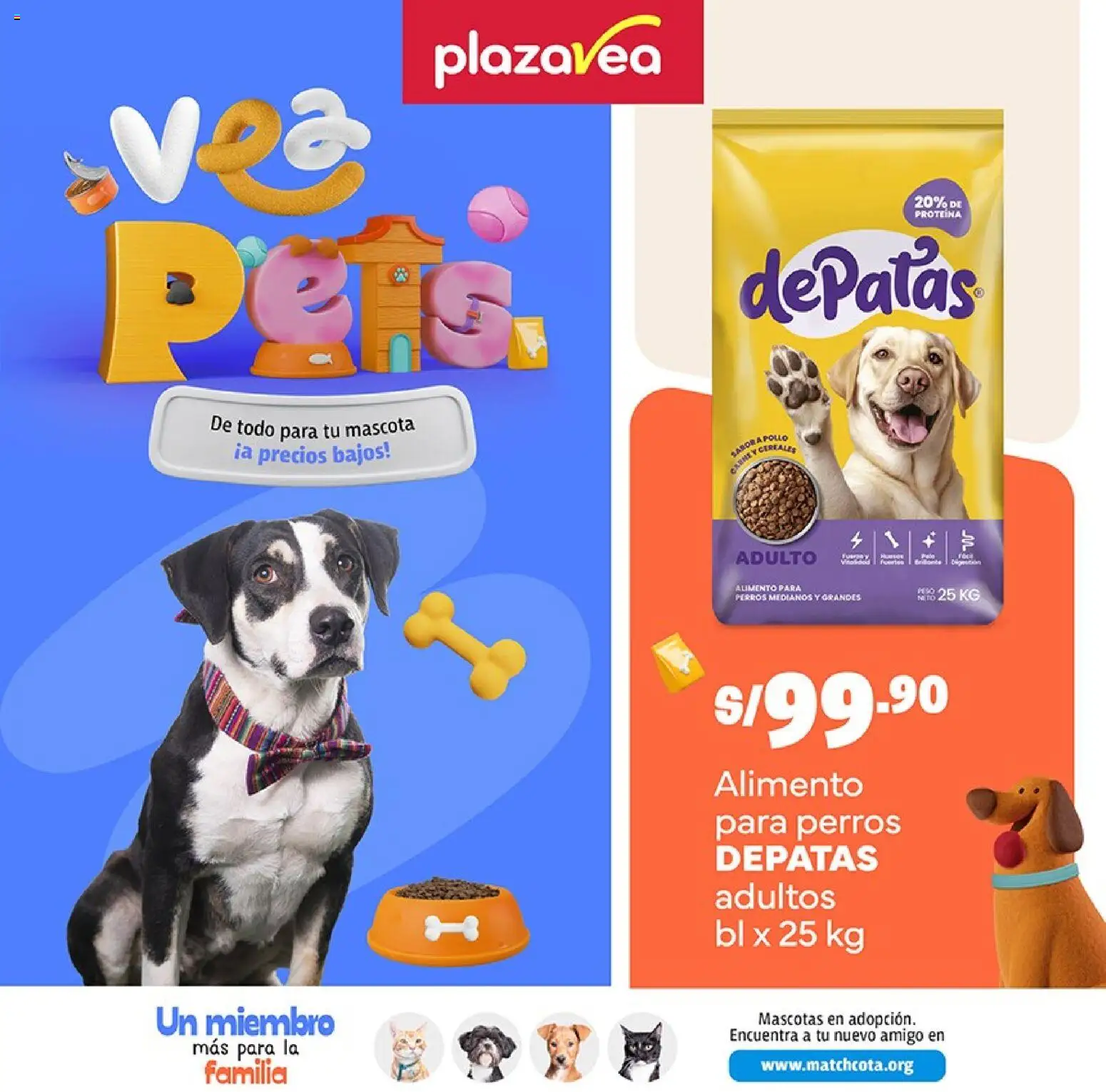 Catálogo Plaza Vea válido desde 06/04/2026 | Página: 1 | Productos: Proteína