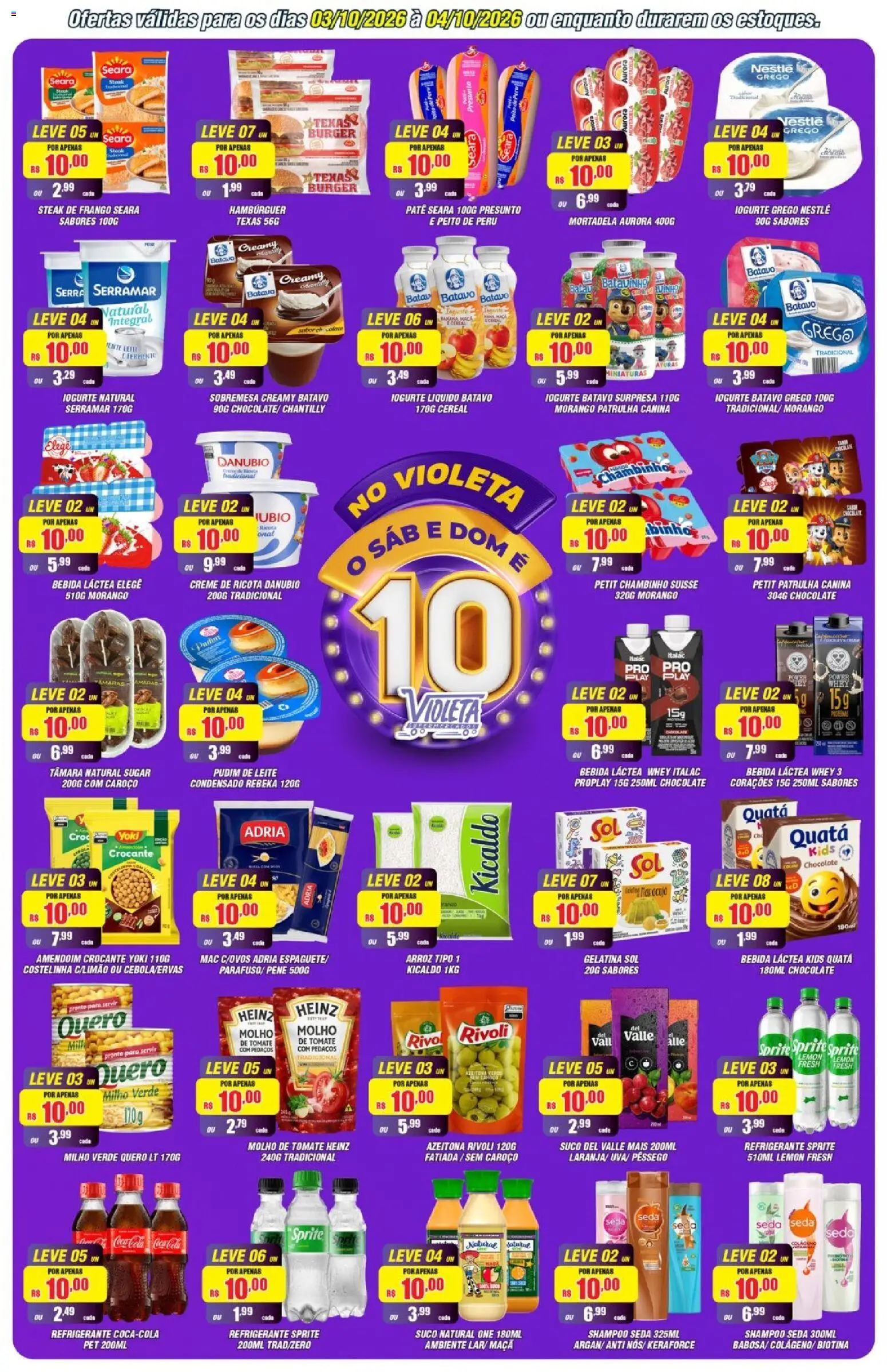 Violeta Supermercados Folheto - válido de 03/10/2026 | Página: 2