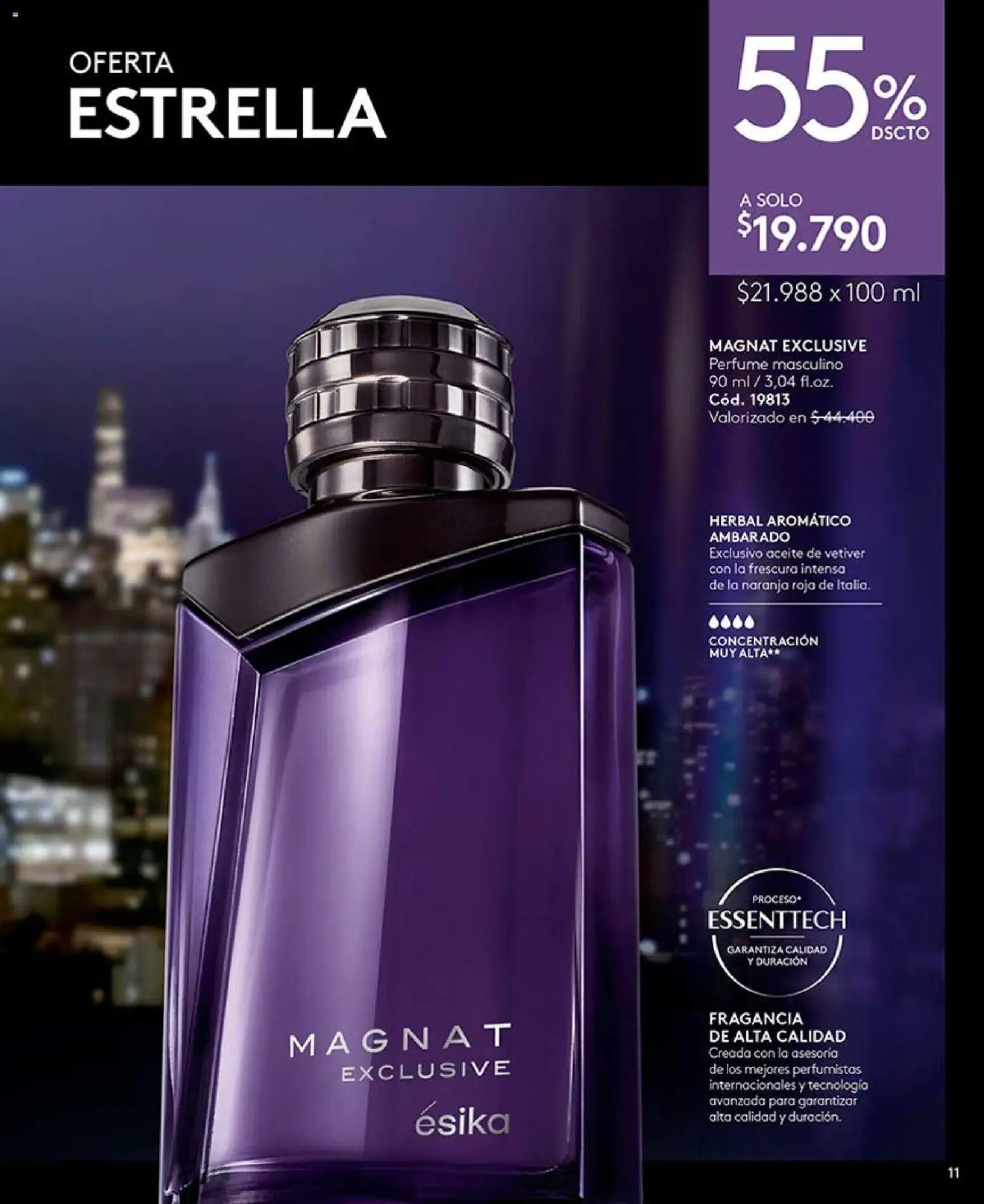 Catálogo Ésika Campaña 11 │ válido desde el 15.06.2026 | Página: 11 | Productos: Perfume, Fragancia, Aceite