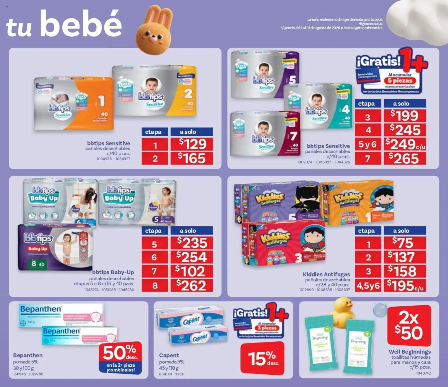Nuevas ofertas de Farmacia Benavides válidas en toda la República Mexicana desde el 01/08/2026. ¡Encuentra las mejores ofertas en Farmacia Benavides catálogo! | Página: 17