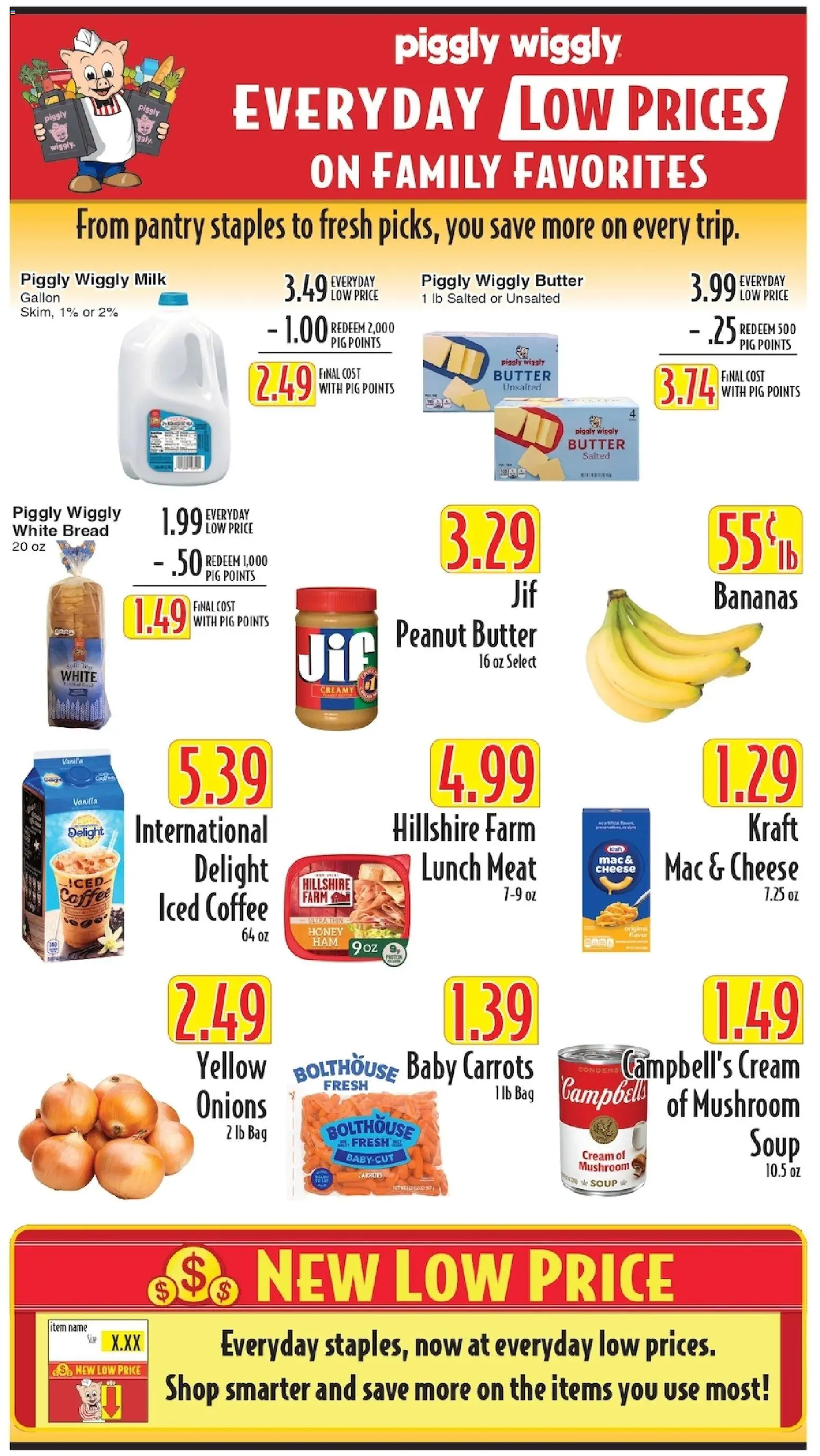 Piggly Wiggly Weekly Ad - valid from 09/16/2026 | Page: 9 | Products: Coffee, Peanut butter, Bag, Carrots