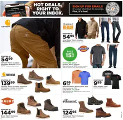 Preview of Mills Fleet Farm weekly ads valid from 09/08/2026 | Page: 15 | Products: Workwear