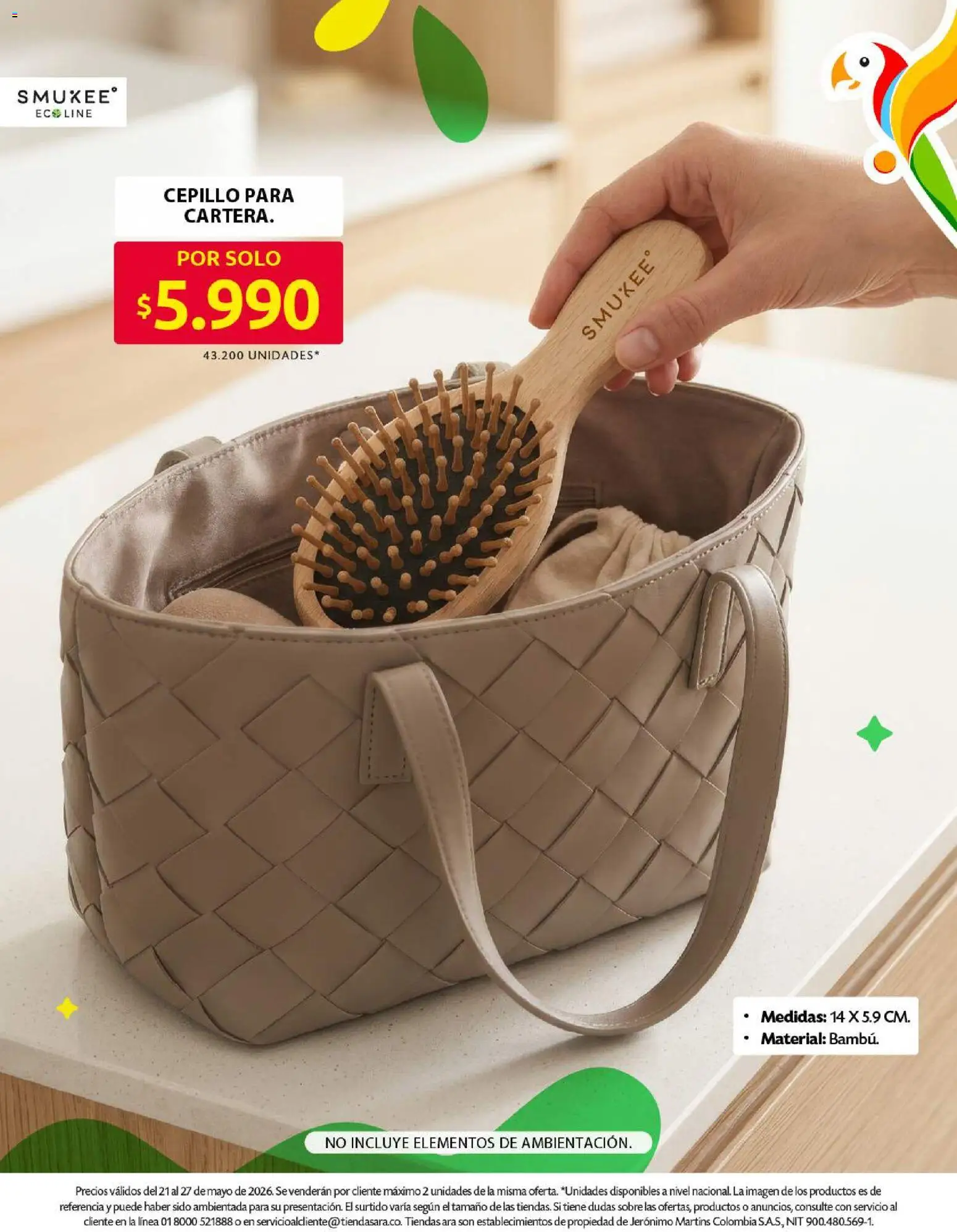Ara revista - valida desde el 21.05.2026 | Página: 17 | Productos: Sobre, Cepillo