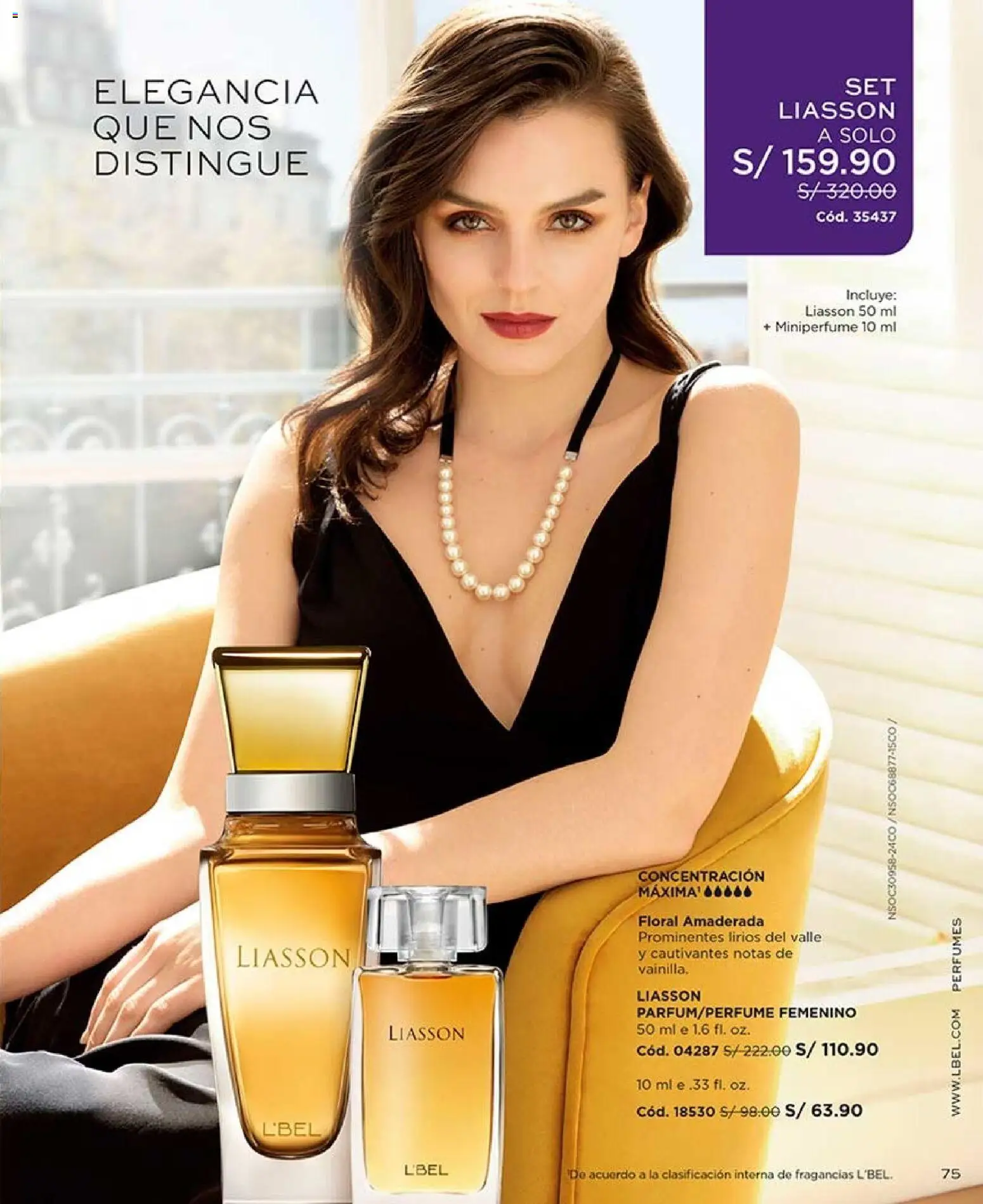 Catálogo L'Bel válido desde 02/08/2026 | Página: 75 | Productos: Perfumes