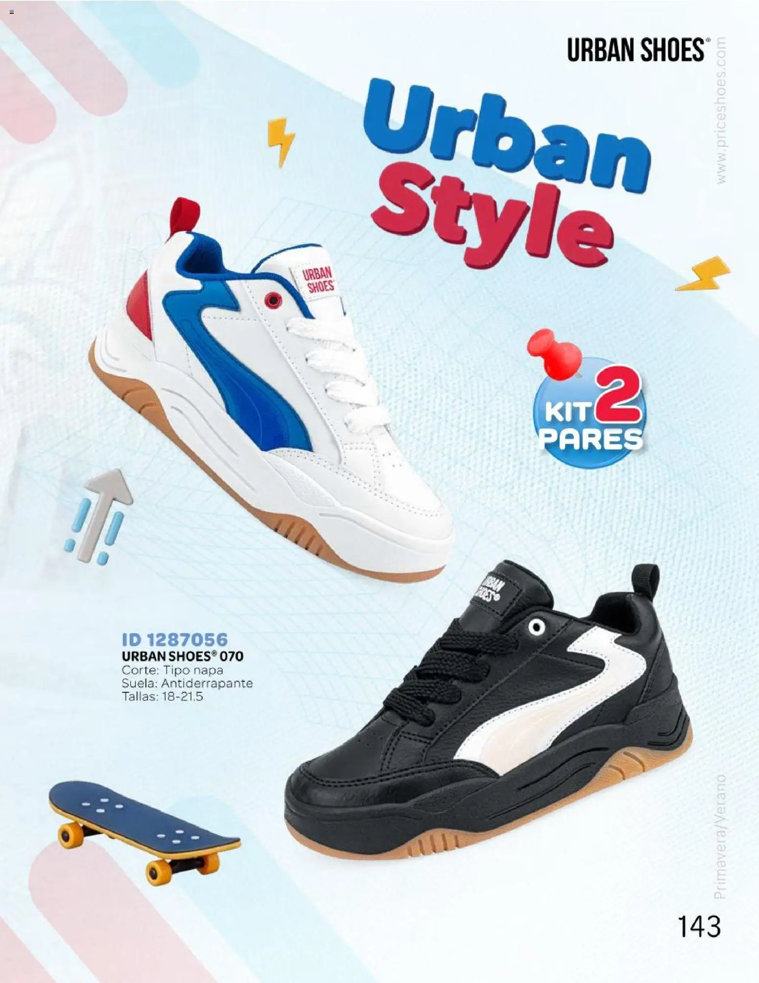 Nuevas ofertas de Price Shoes válidas en toda la República Mexicana desde el 25.04.2026. ¡Encuentra las mejores ofertas en Price Shoes catálogo Kids todo en uno! | Página: 143