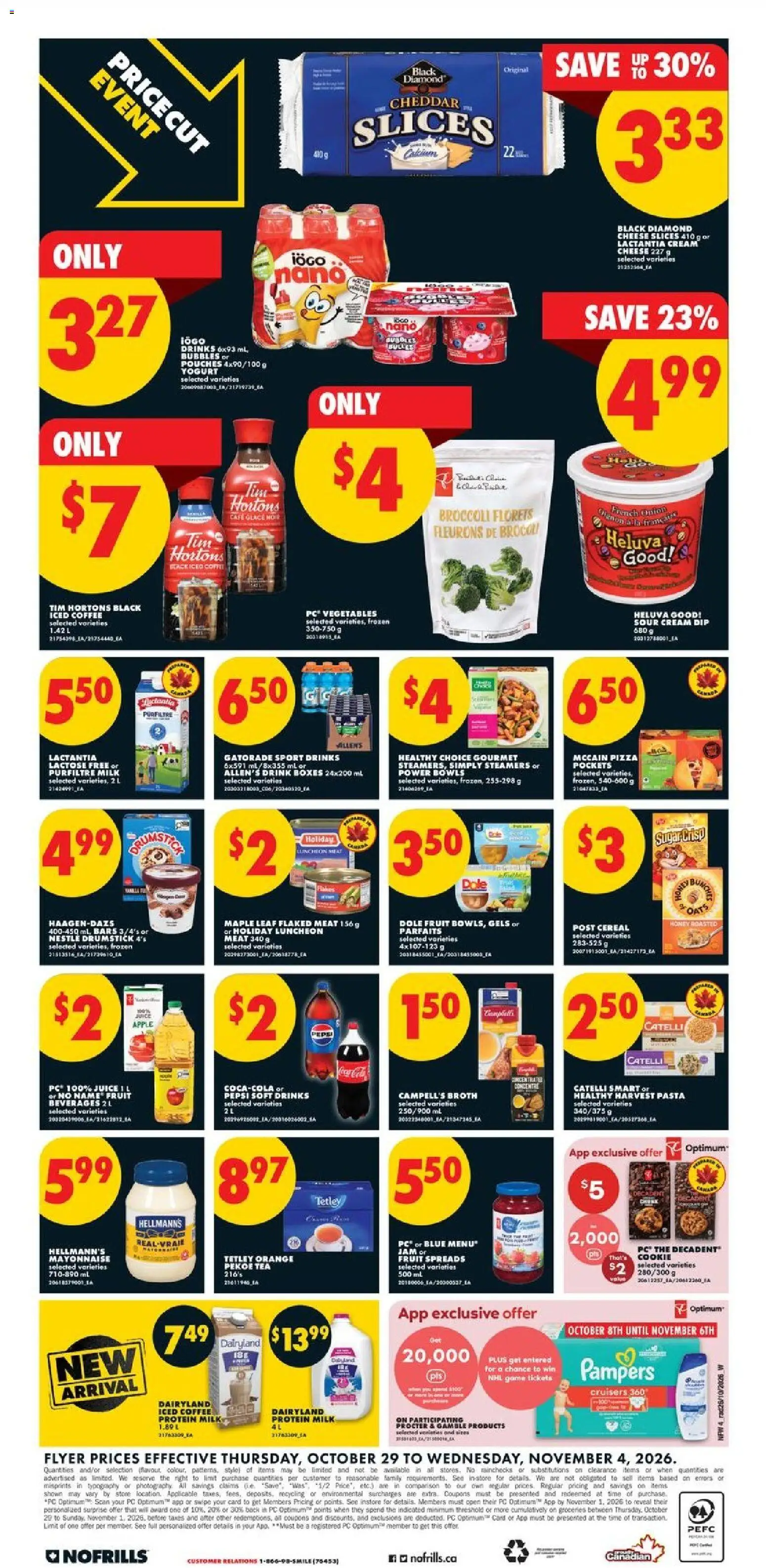 No Frills flyer valid from Oct 29, 2026 | Page: 4