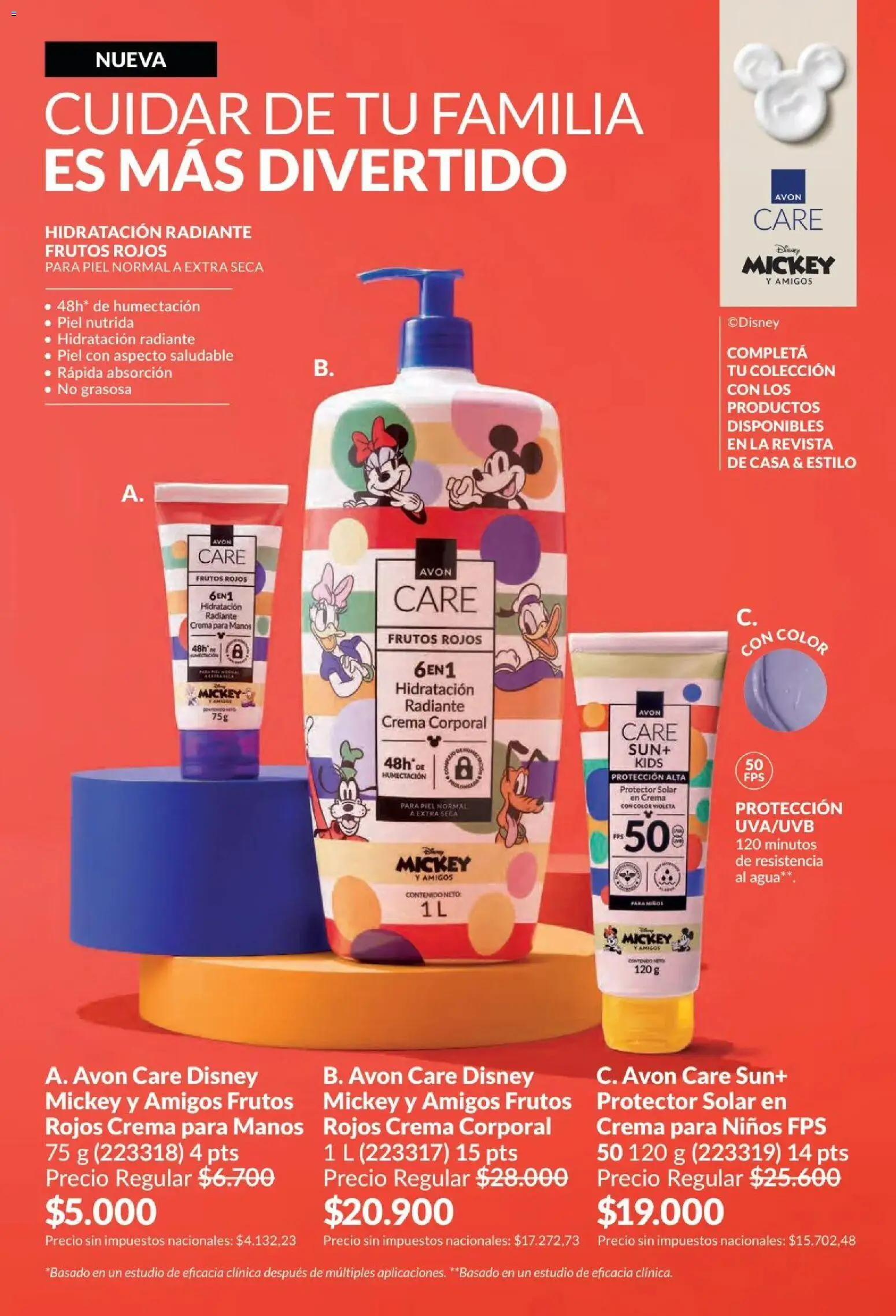 Avon -  Campaña 6/2026 │ válido desde el 01.06.2026 | Página: 143 | Productos: Protector solar, Agua, Radiante, Crema