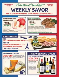 Preview of Central Market weekly ads valid from 07/08/2026