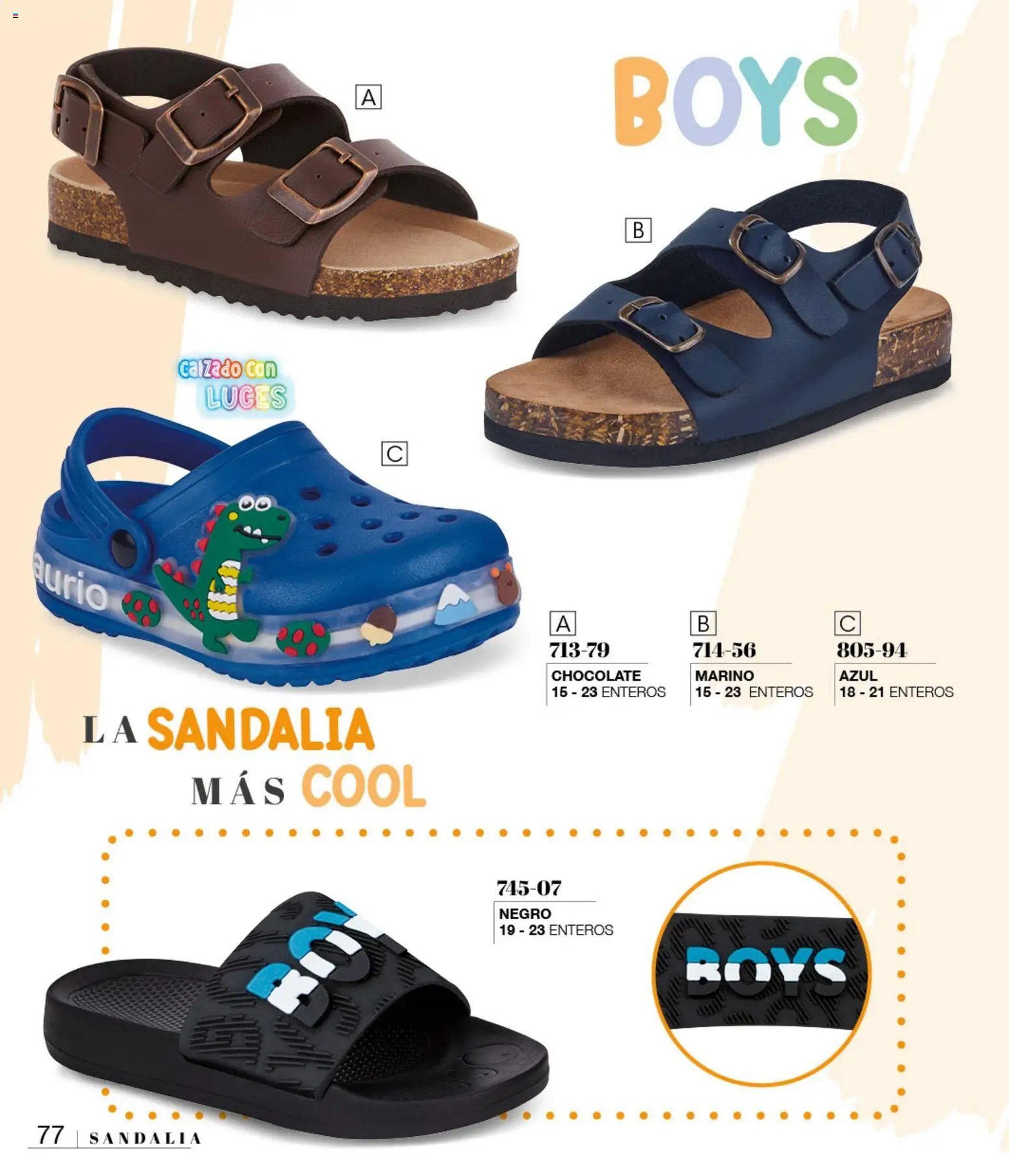 Nuevas ofertas de Cklass válidas en toda la República Mexicana desde el 08/07/2026. ¡Encuentra las mejores ofertas en Cklass catálogo Sandalias! | Página: 86 | Productos: Chocolate