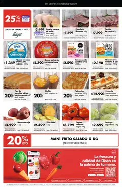 Vista previa Disco - Ofertas | Córdoba válido desde el 18/09/2026 | Página: 8 | Productos: Bebidas, Lechuga, Pan, Piña