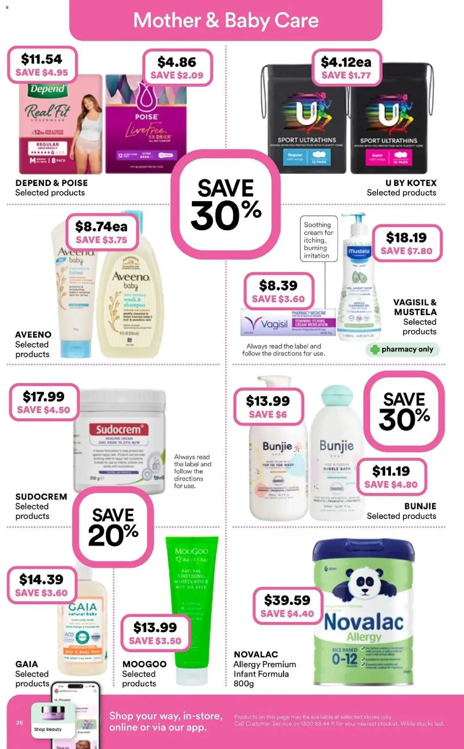 Priceline Pharmacy catalogue - valid from 08.04.2026 | Page: 26 | Products: Bath, Shampoo, Rice, Cream