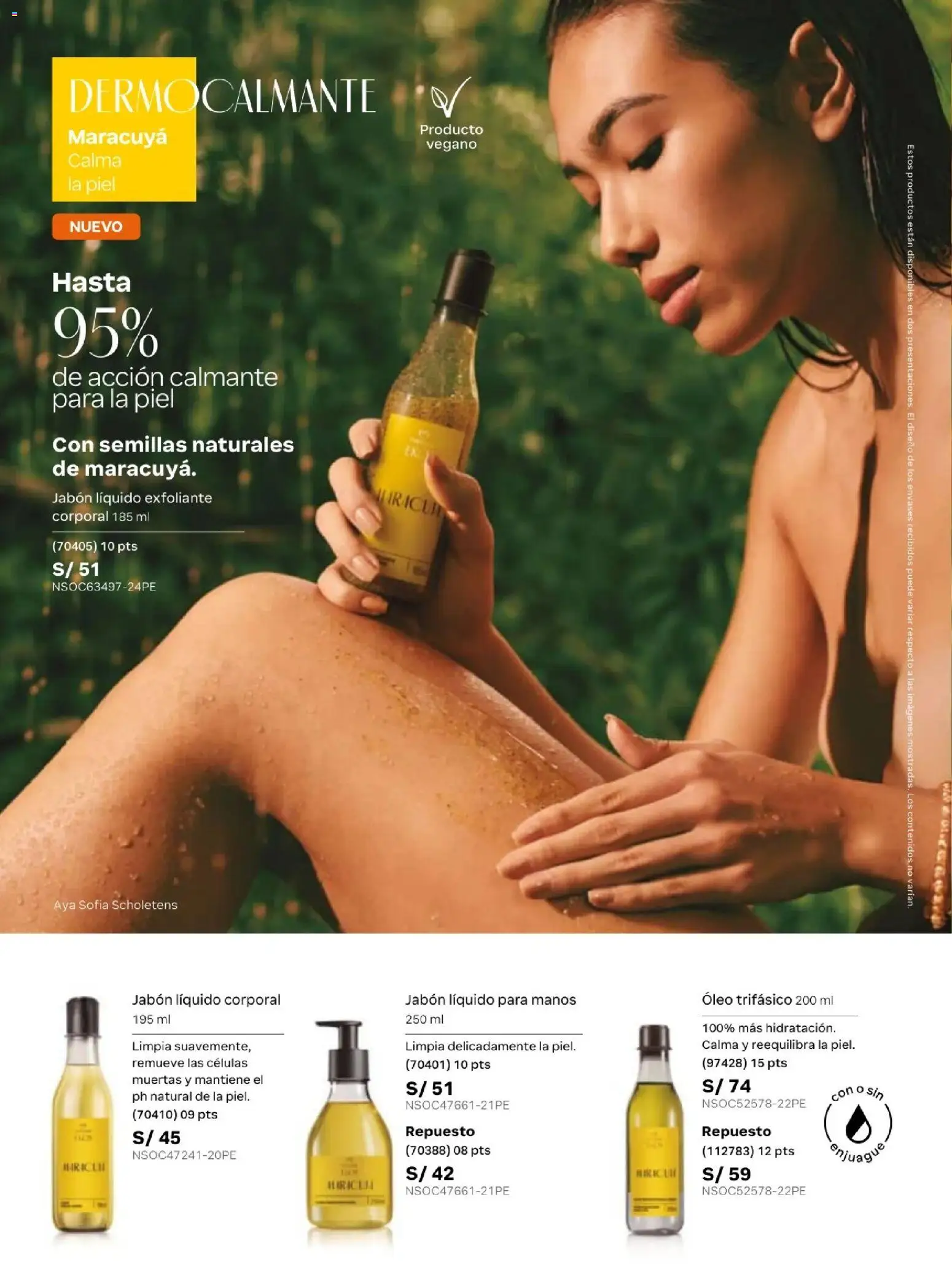Catálogo Natura válido desde 31/03/2026 | Página: 121 | Productos: Exfoliante, Jabón