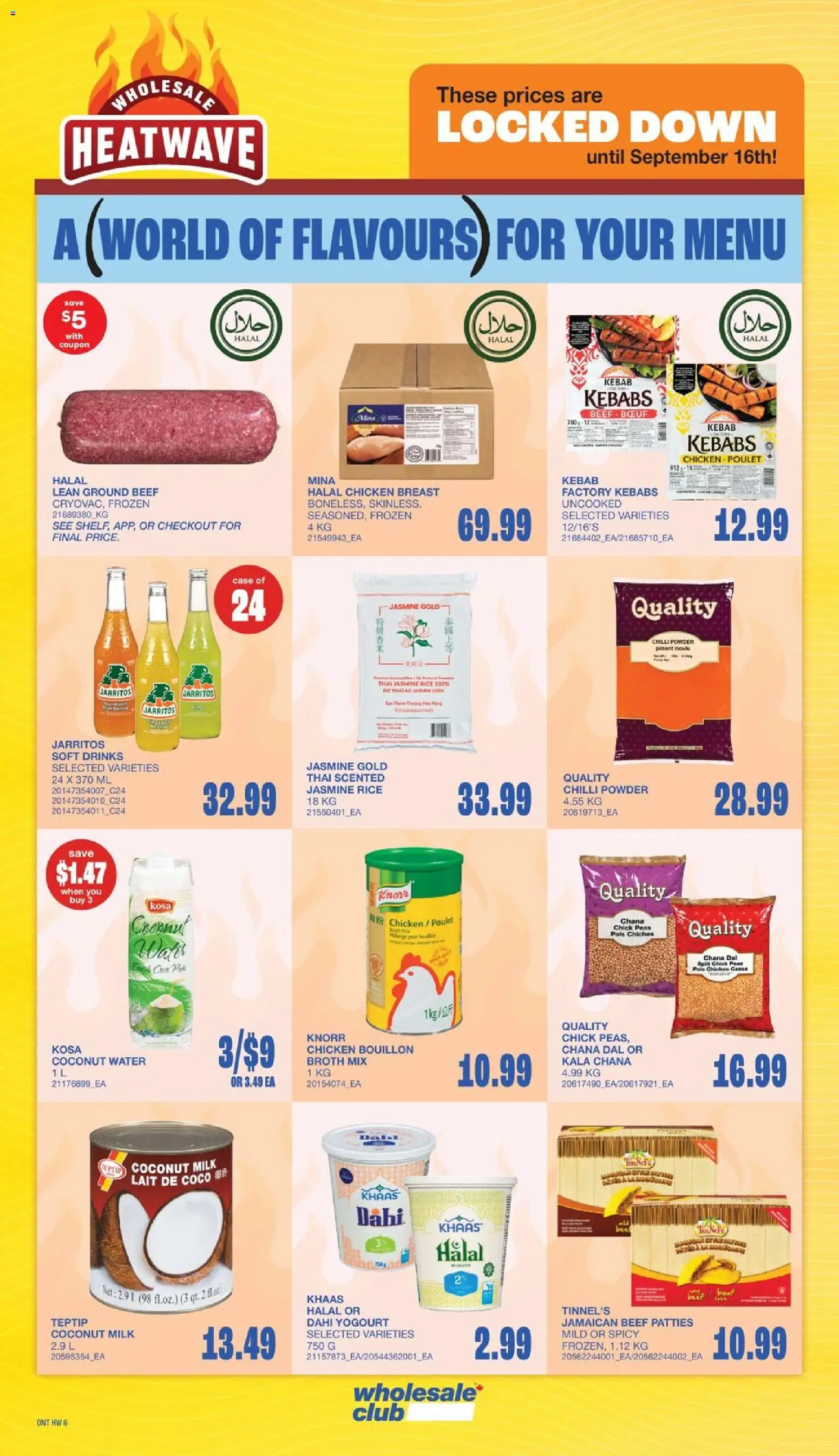 Wholesale Club flyer valid from Jul 30, 2026 | Page: 10 | Products: Beef, Case, Milk, Chicken