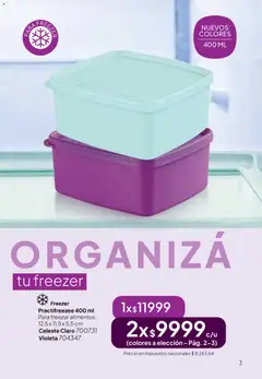 Vista previa Tupperware Folleto válido desde el 02.06.2026 | Página: 4 | Productos: Freezer
