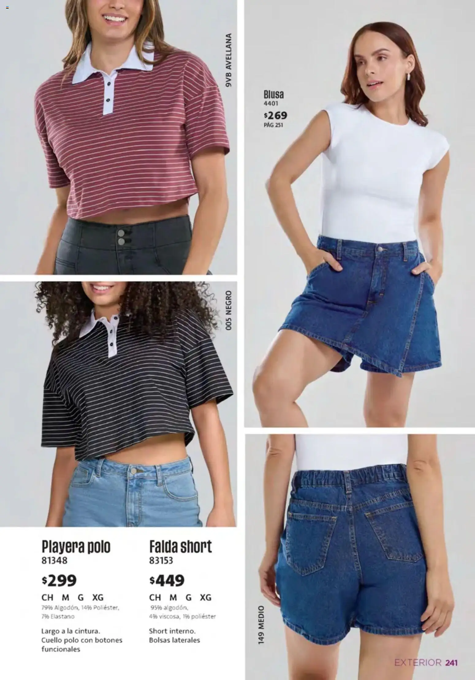 Nuevas ofertas de Ilusión válidas en toda la República Mexicana desde el 01/10/2026. ¡Encuentra las mejores ofertas en Ilusión catálogo Invierno! | Página: 243 | Productos: Blusa, Playera, Falda, Short