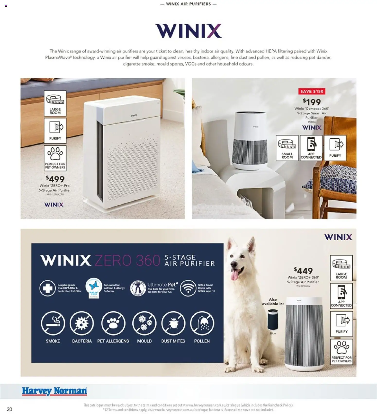 Harvey Norman catalogue - valid from 01/10/2026 | Page: 20 | Products: Household, Accessories, Air purifier, HEPA filter