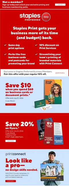 Preview of Staples weekly flyer / circulaire from shop Staples valid from Jul 24, 2026 | Page: 21 | Products: Glasses