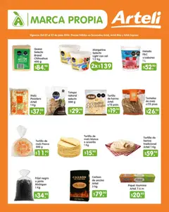 Vista previa de Arteli folleto Quincenal, nuevo folleto de la tienda, válido en México a partir del 07.06.2026 | Página: 2 | Productos: Maíz, Harina, Sal, Helado