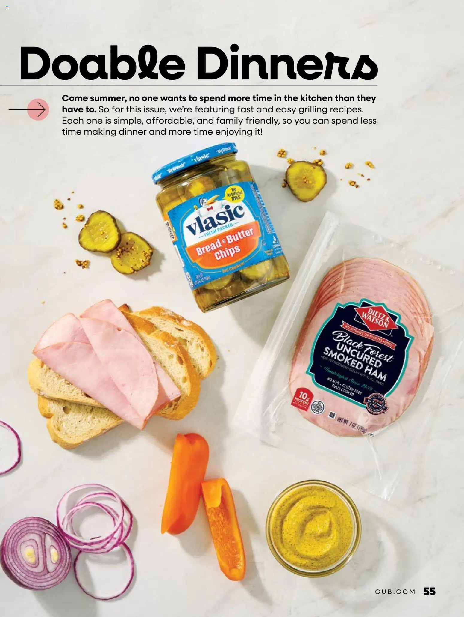 Cub Foods Magazine - valid from 06/01/2026 | Page: 55 | Products: Butter, Bread, Ham, Chips