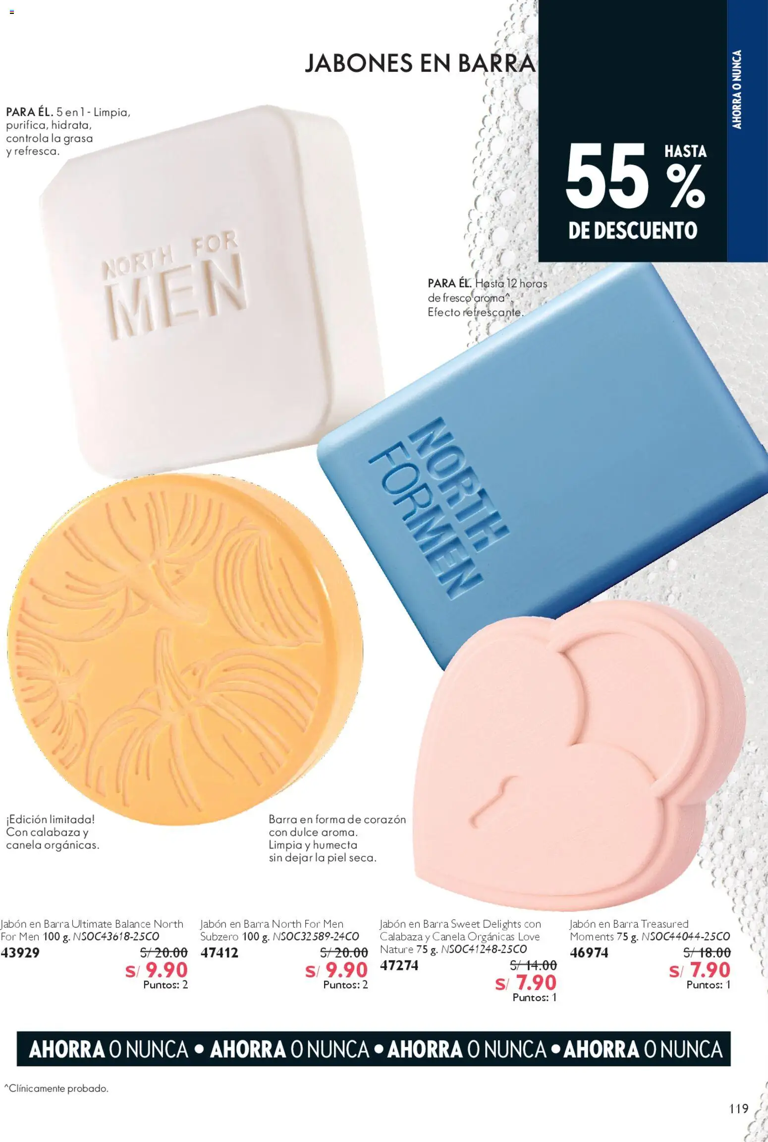 Catálogo Oriflame válido desde 28/03/2026 | Página: 119 | Productos: Jabón, Calabaza