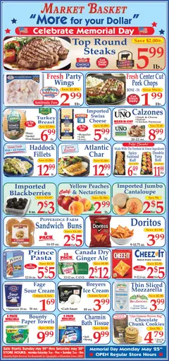 Preview of Market Basket weekly ads valid from 24.05.2026