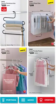 Vista previa de Betterware campaña 5 2026, nuevo folleto de la tienda, válido en México a partir del 04.05.2026 | Página: 23 | Productos: Pantalones, Extensión, Funda, Ropa
