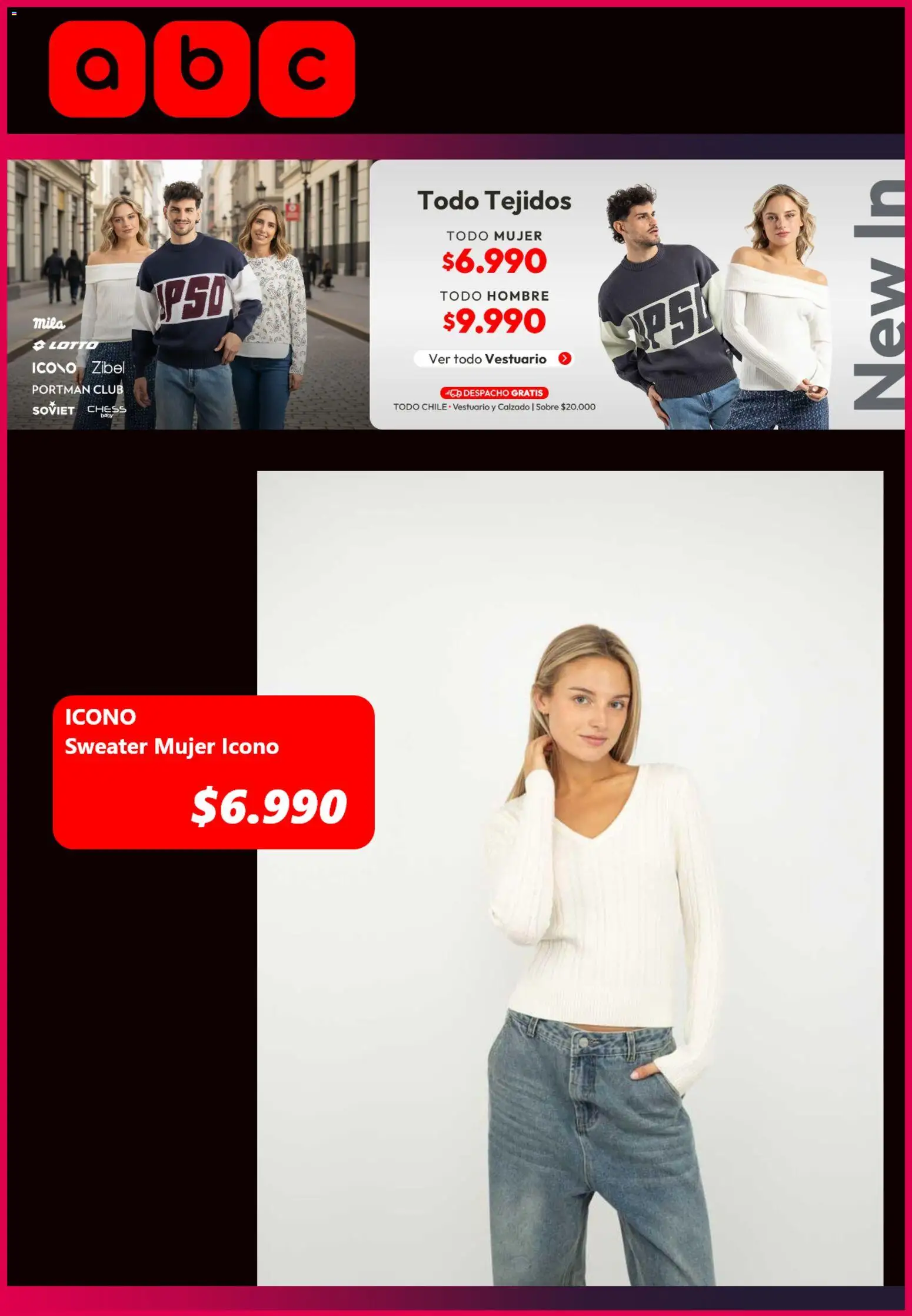 ABC Ofertas │ válido desde el 24.08.2026 | Página: 4 | Productos: Sweater, Sobre